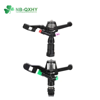  Adjustable Durable Irrigation Impact Lawn Plastic Impulse Sprinkler