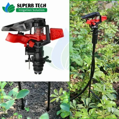 Irrigation System Adjustable Plastic Impact Sprinkler