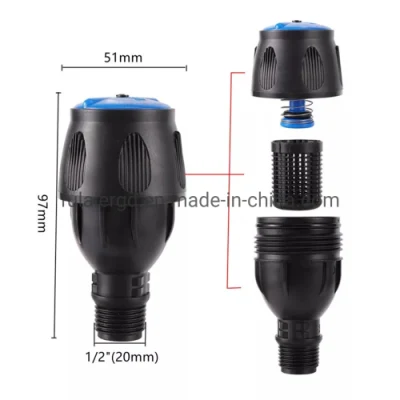  1/2 Inch 360 Degree Rotating Long Distance Lawn Sprinklers Agricultural Lawn Irrigation Sprinklers