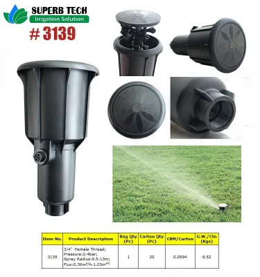 Automatic Lift up Rotary Underground Pop up Sprinkler