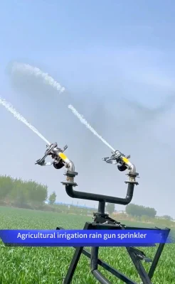 Long Shoot Radius 70m Tripod Irrigation System Rain Gun Sprinkler Agricultural Water Gun Sprinkler