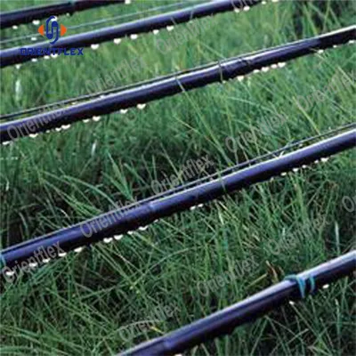 Brown Drip Irrigation Tubing for Tomatoes