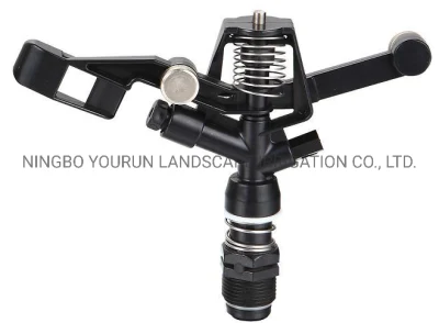  G 3/4&prime;&prime; Sprinkler Garden Irrigation Sprinkler Impulse Plastic Sprinkler (MX9503)
