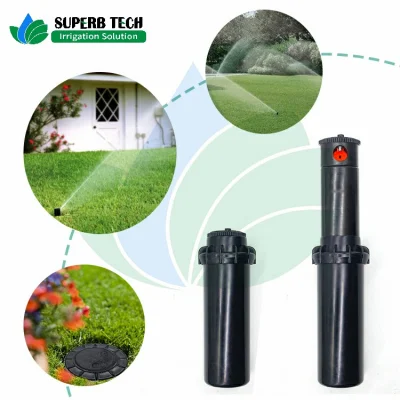 Garden Mini Irrigation Sprinkler Adjustable Rotator Pop up Lawn Irrigation Sprinkler Automatic Sprayer