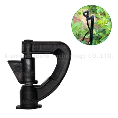 Farm Lawn Irrigation 360 Degrees Rotating Spraying Small Plastic Sprinkler