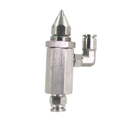  Supersonic Ultrasonic Air Atomizing Micro Dry Fog Dust Suppression Spray Nozzle