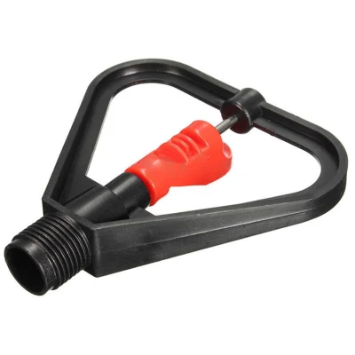  1/2 Inch Male Thread 360 Degree Rotary Plastic Micro Sprinkler Butterfly Sprinkler for Garden Irrigation
