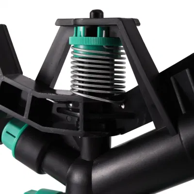 1&quot; Female Thread 360 Impact Sprinkler Garden Lawn Orchard Forestry Seedling Agriculture Farm Watering Irrigation Rocker Nozzle