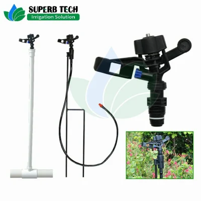  Farm Irrigation Agricultural Watering Equipment Plastic Full Circle Rotor Sprinkler
