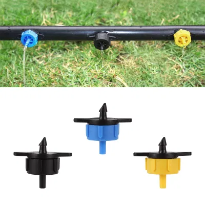 Plant Pot Irrigation System 2/4/8L Curved Arrow Dripper 2/4 Way Splitter Cultivation Flower Root Cultivation Watering Emitter