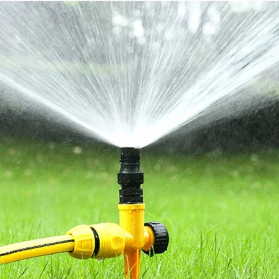  360 Degree Automatic Sprinklers Adjustable Spray Nozzle for Garden Lawn Rotating Watering System Agriculture Irrigation Tool