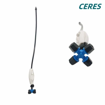  Rotatry Hanging Micro Water Sprinkler for Garden Irrigation Sprayer System