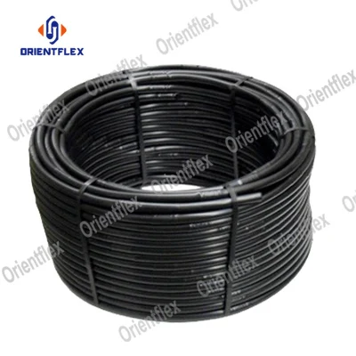 Brown Drip Irrigation Tubing for Tomatoes