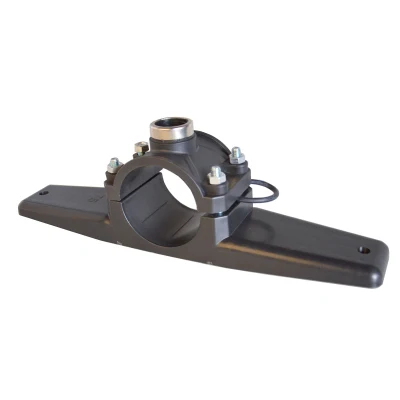 Pn16 Farm Irrigation Systems ISO9001 Irriplast Brand 50-100mm HDPE Female Saddle Base