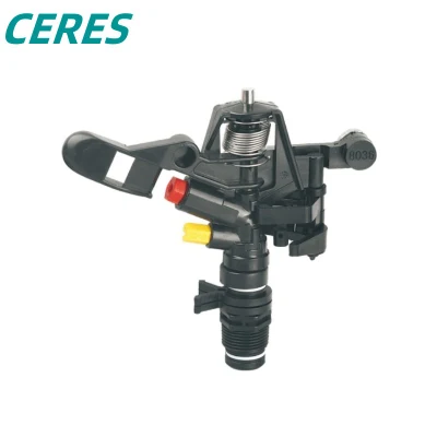  Garden Lawn Plastic Impact 2 Way Water Sprinkler for Agriculture Irrigation System