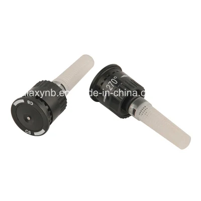 Green Pop-up Sprinkler with Hedge Nozzle