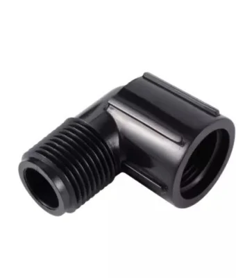 Agricultural Garden Irrigation 1/2&quot; Internal and External Thread 90 Degree Elbow Connector Pop-up Sprinkler Connector Adapter