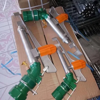 Automatic Irrigation System Rain Water Gun Sprinkler 360 Gear Drive Impact Sprinkler