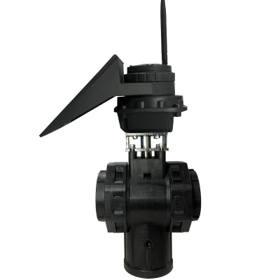  Lora/GSM Connected Smart 3 Way Water Flow Control Valve