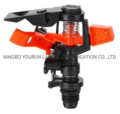  G1/2&prime;&prime; Male Plastic Adjustable Impulse Sprinkler 80b2 (MX9513)