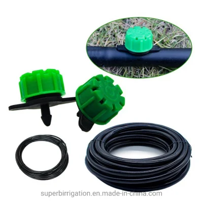  Green Drip Head Gardening Water-Saving Tool Can Be Disassembled and Washed Agricultural Adjustable Size Drip Head