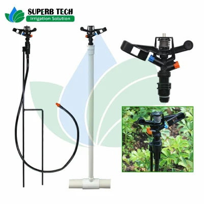 1/2inch Plastic Male Thread 360 Degree Water Rotating Impact Sprinkler Plant Irrigation