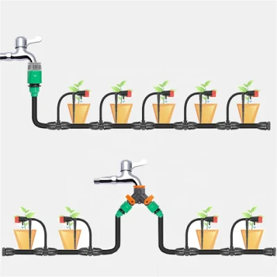 Wholesale 0~40L Adjustable Dripper Irrigation System Micro Sprinkler Drip Irrigation Water Dripper Emitter