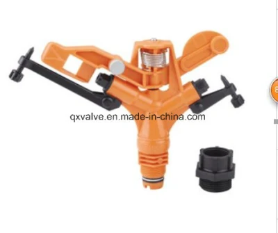  Swing Impulse Sprinkler with Plastic Body and Nozzle
