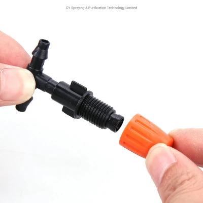 Micro Drip Irrigation Misting Nozzles Garden Adjustable Watering Sprayer Misting Atomizing Sprinkler Drippers