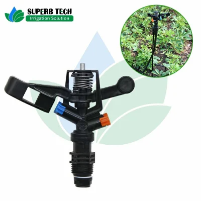 1/2inch Plastic Male Thread 360 Degree Water Rotating Impact Sprinkler Plant Irrigation
