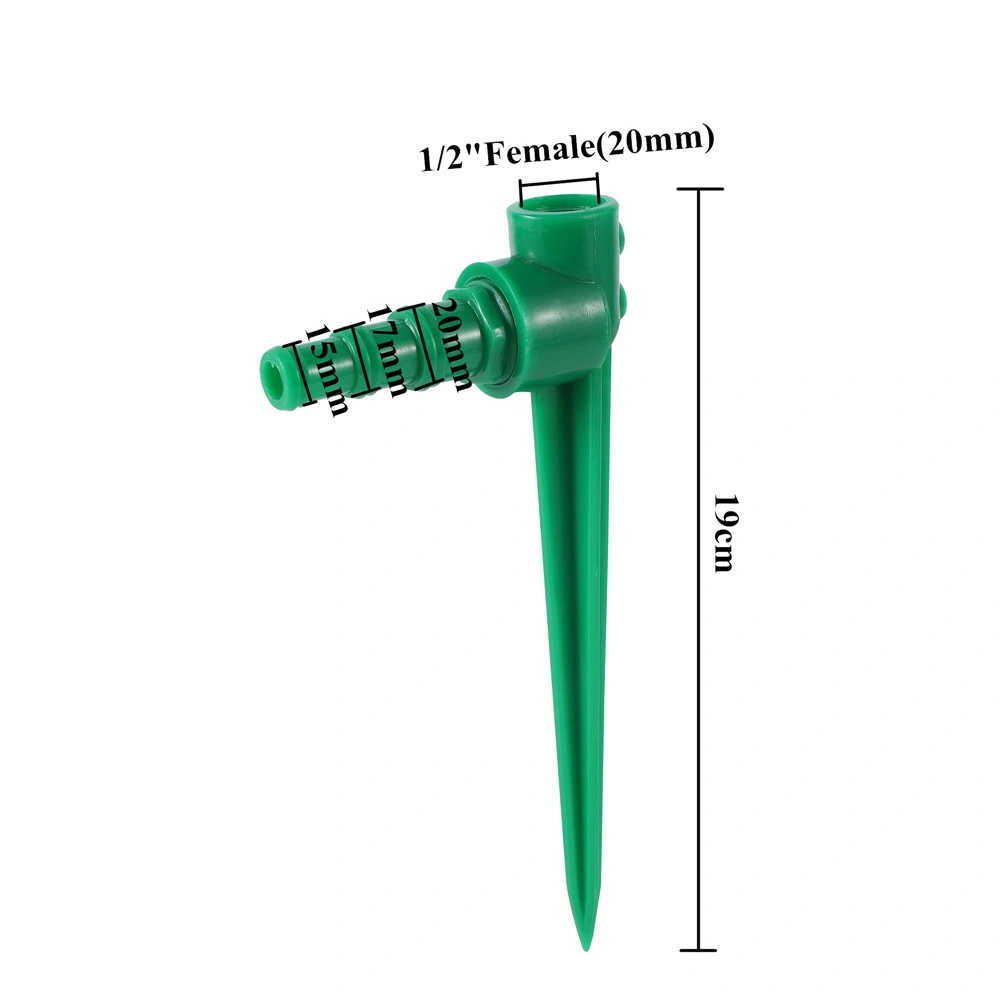 Garden 1/2 Male Thread Mini Lawn Farmland Irrigation 360 Rotating Watering Nozzle Scattering Sprinkler