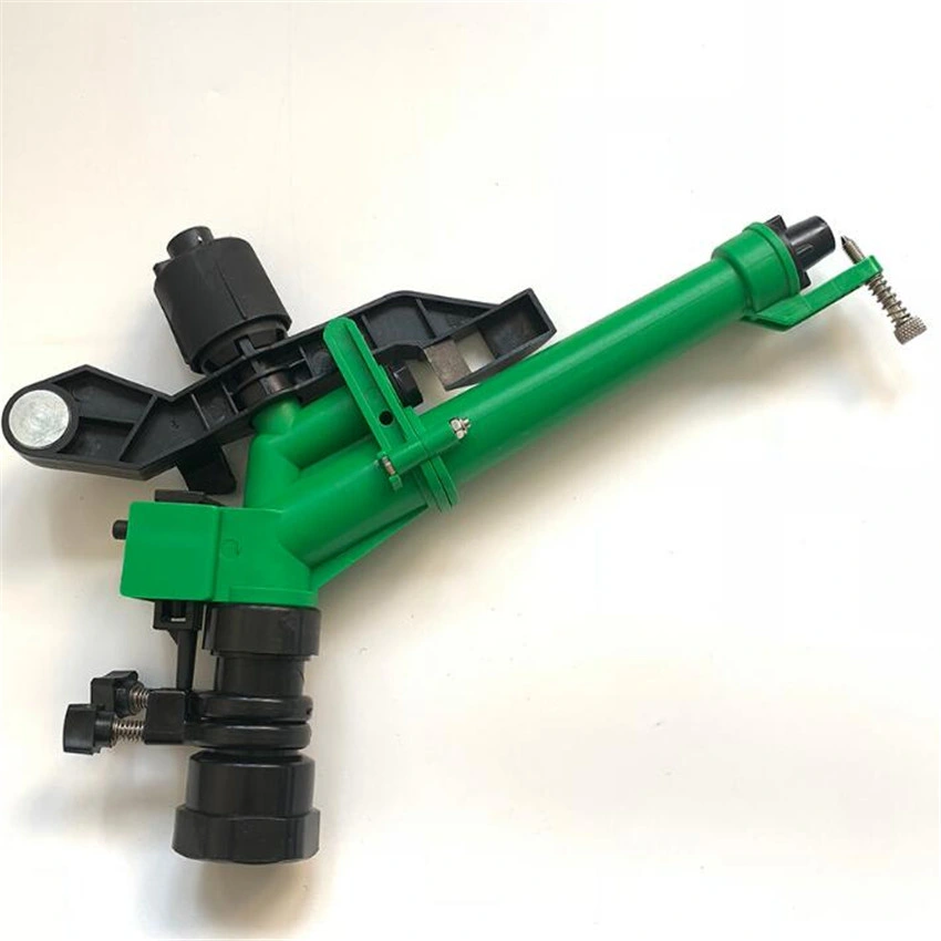 Female Rain Gun Sprinkler with Green for Garden Farm Irrigation Lawn