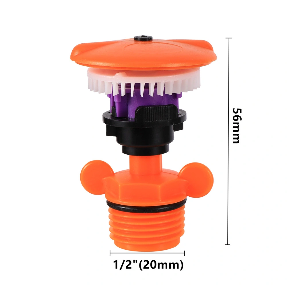 1/2 Inch Male Thread Garden 360 Degree Rotating Lawn Irrigation Oscillating Water Mini Micro Sprinkler