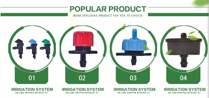 Safe Bubbler Watering Agricultural Irrigation Equipment