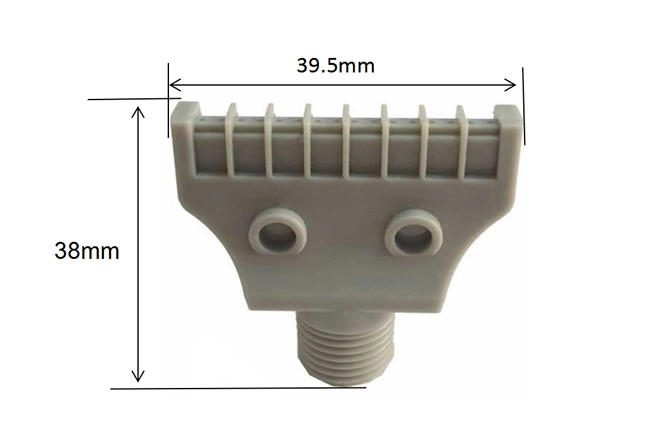 Plastic Air Compressed Mini Wind Jet Blowing off Spray Nozzle