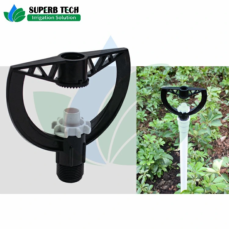 Plastic 1/2 - 3/4 Inch Female Agricultural Rotary Sprinkler