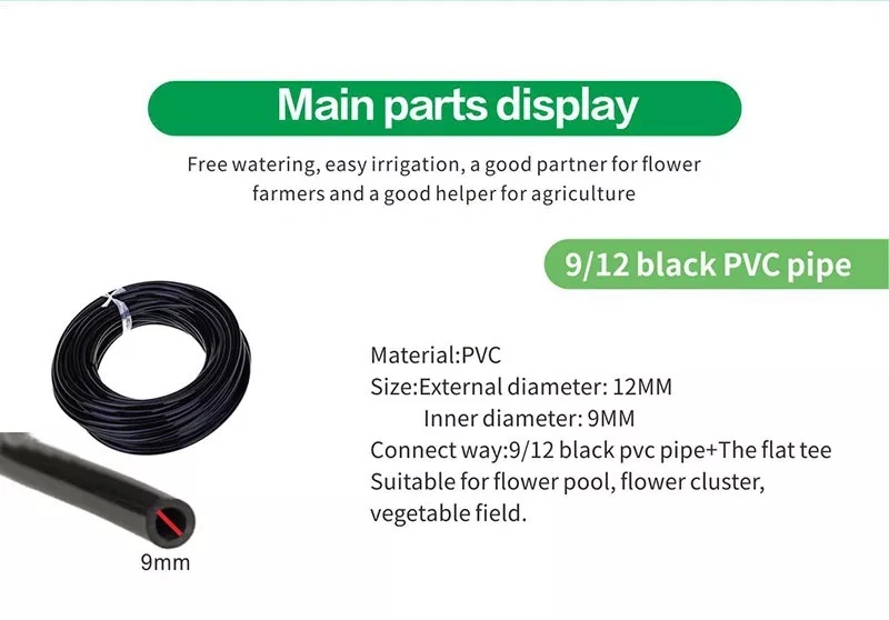 Cost-Effective Plastic Mini Rotating Micro Sprinkler Irrigation System for Greenhouse