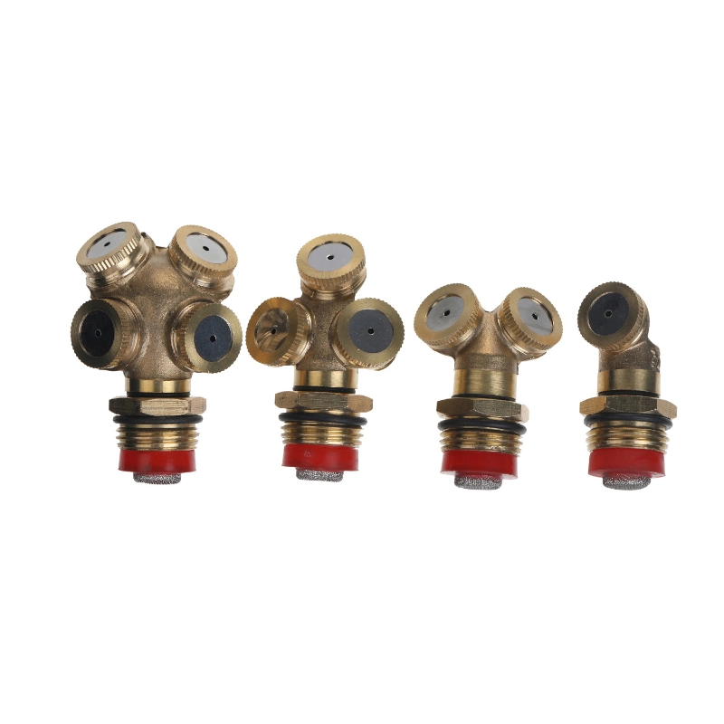 Adjustable Brass Spray Misting Nozzle with Agricultural Spraying Pesticides Fogger Irrigation