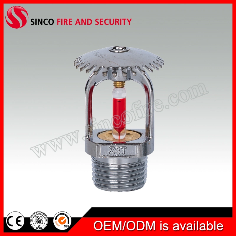 Zst Fire Fighting Sprinklers Types, Brass Bulb Sprinklers Head, Fire Extinguisher Sprinkler/OEM/ODM