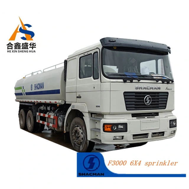 Shacman Sprinkler Water Truck with Weichai Engine 20cbm Spray Sprinkler Street Cleaning Equipment Truck