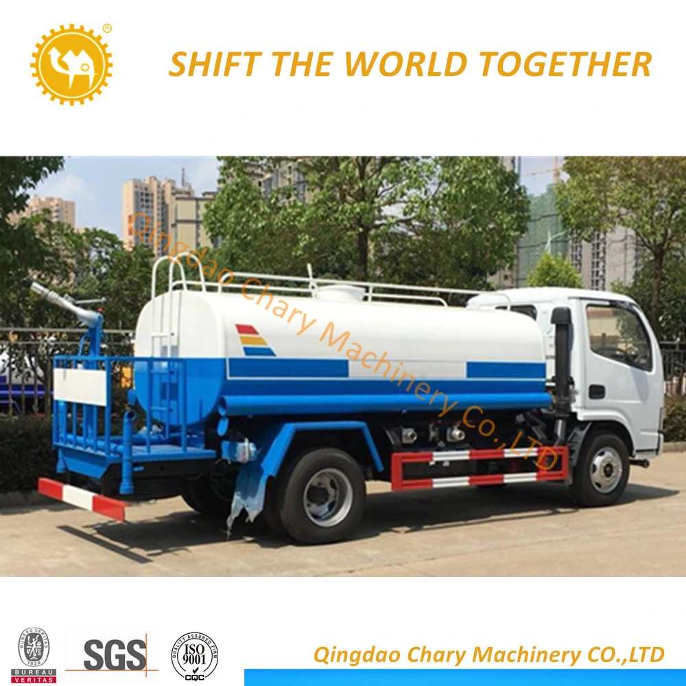 4000 Liter Ttanker Truck Capacity Tanker Truck with Sprinkler System Water Sprinkler Truck