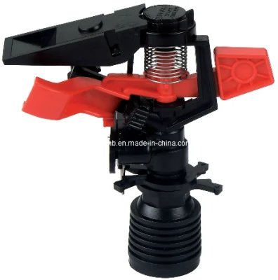 Eficiente y ajustable para el riego Aspersores impulso Plastic-Steel