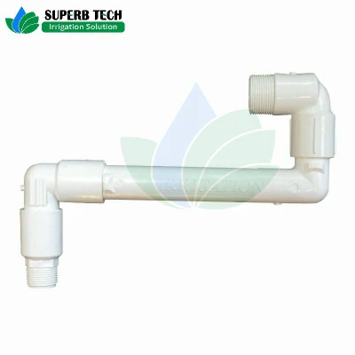 Conector de rociadores emergente Conjunto columpio ángulo ajustable para el riego de césped de Golf