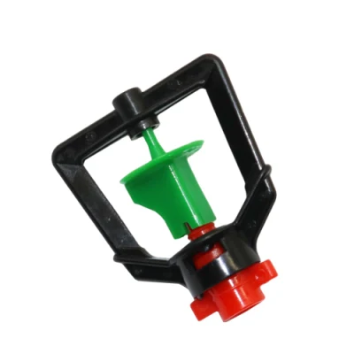 Boquilla giratoria de 360 grados la nebulización Gota Mist Pulverizador de goteo de los gases de cabeza al revés con manguera Anti-Drip 4/7mm