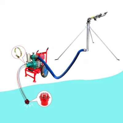  Sistema de riego agrícola refrigerado por aire bomba de agua diésel Agricultura