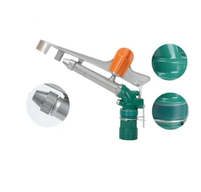  Sistema de riego automático pistola de agua de lluvia rociador 360 Gear Drive Rociador de impacto