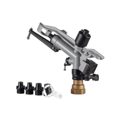 FS30 Gran pistola de agua rociador de aluminio para agricultura con largo Perdurable Advantage Rotary Rain Gun