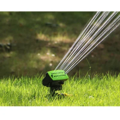  Rociador de agua 360 grados sistema automático de riego de césped Turbo Garden Oscilación Bl20001