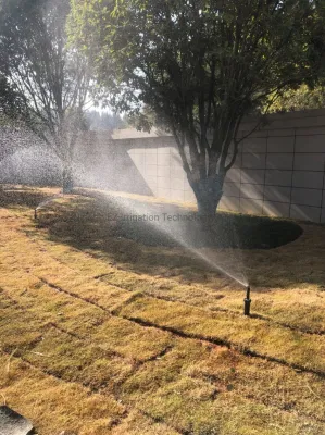 1/2 de rociadores emergente para el jardín de césped de rociadores de agua girando