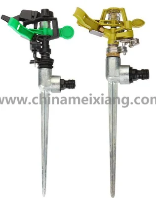  G 1/2&prime;&prime; de riego del jardín Sprinklerwith Spike de rociadores de riego (MX9703)